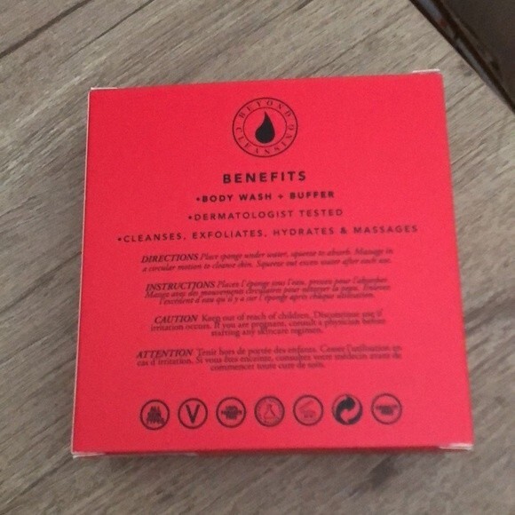 Spongelle body wash infused buffer sugar dahlia multi use - Picture 2 of 3